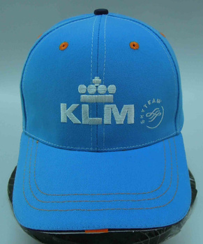 Czapka KLM z haftowanym logo