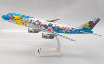 Boeing 747-400D ANA All Nippon "Pokemon Jet" JA8964 (PPC)