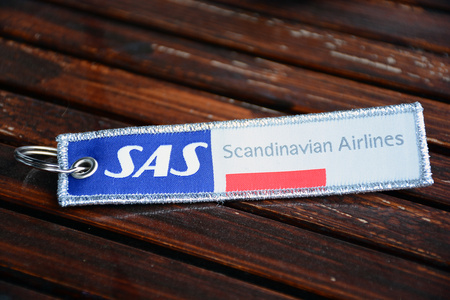 Breloczek SAS Scandinavian Airlines 