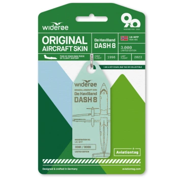 Widerøe Dash-8 LN-WFP miętowy