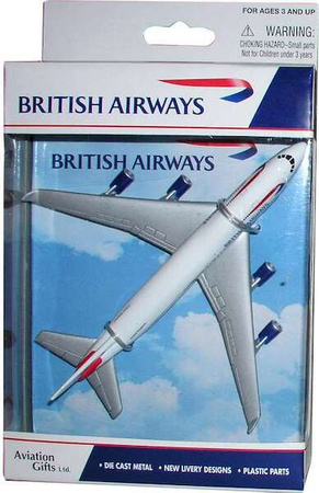 Samolot do zabawy Boeing 747 British Airways