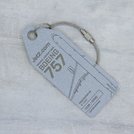 Jet2 Boeing 757 - G-LSAI srebrny