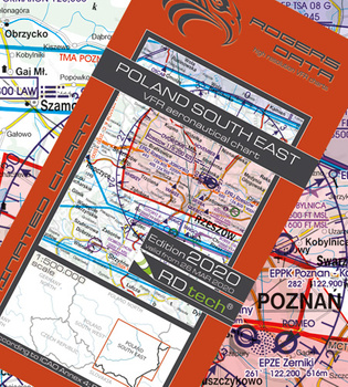 Polska Południowo - Wschodnia 2020 VFR chart