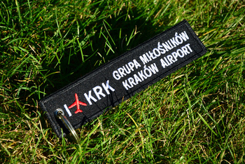 Breloczek grupa miłośników KRK - czarny