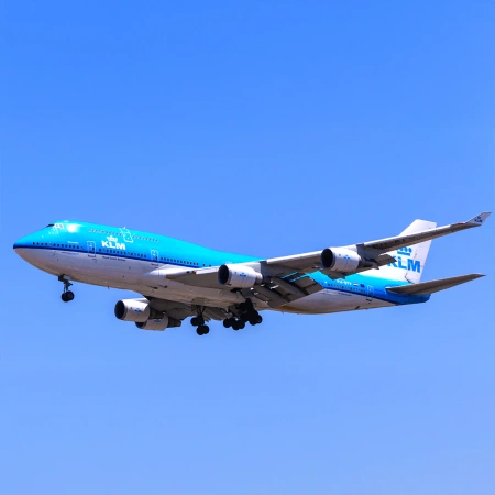 JetOneX (KLM) Boeing 747 - VQ-BWM niebieski