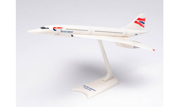 Concorde British Airways G-BOAC (Herpa)