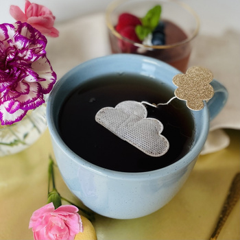 Herbata teabag.pl chmurka - czarna z płatkami róży