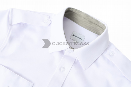 Koszula dla pilota, krótki rękaw, rozmiar 46