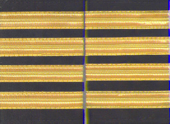 Pagony kapitańskie złote