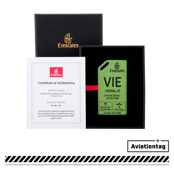 Airbus A380 - A6-EDA (edycja VIE - Wiedeń)