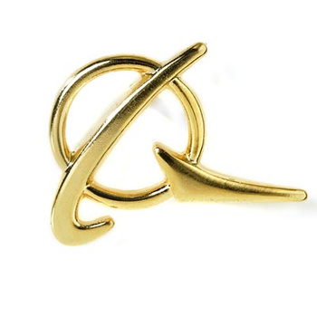Przypinka Boeing logo (złota)