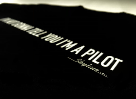 KOSZULKA "I'M NOT GONNA TELL YOU I'M A PILOT" MĘSKA, rozmiar XXL