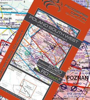 Polska Południowo - Zachodnia 2020 VFR chart