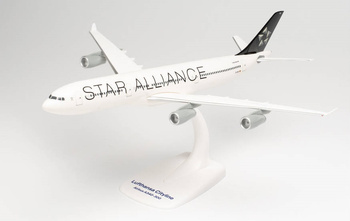 Airbus A340-300 Lufthansa City Line Star Alliance, D-AIFA, (Herpa)
