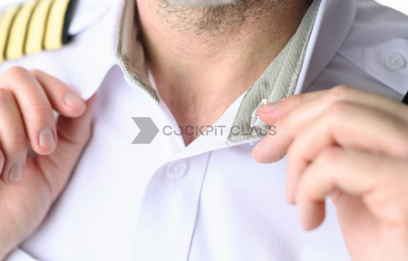 Koszula dla pilota, krótki rękaw, rozmiar 46