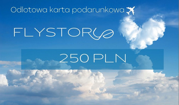 Odlotowa karta podarunkowa 250 PLN