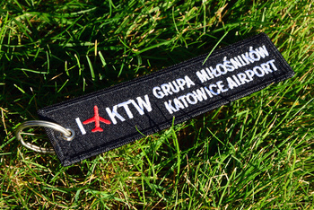 Breloczek RBF grupa miłosników KTW - czarny