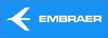 Naklejka Embraer