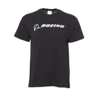 T-shirt logo Boeing, czarny, rozmiar XL