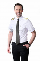 Koszula dla pilota, krótki rękaw, rozmiar 45