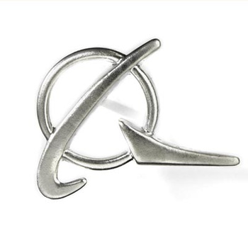 Przypinka Boeing logo (srebrna)